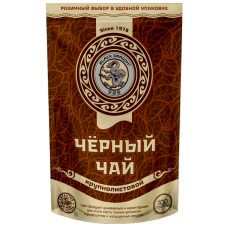 Крупнолистовой  Черный 100г. Чай Т.М. "ЧЕРНЫЙ  ДРАКОН"   