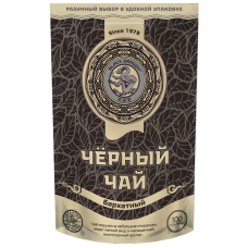 Бархатный,  Черный 100г. Чай Т.М. "ЧЕРНЫЙ  ДРАКОН"