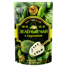 С  саусепом  Зелёный 50г.  Чай Т.М."ВЕРБЛЮД" 